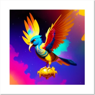 Fantasy baby Parrot Posters and Art